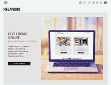 Tablet Screenshot of megaphoto.com.ar